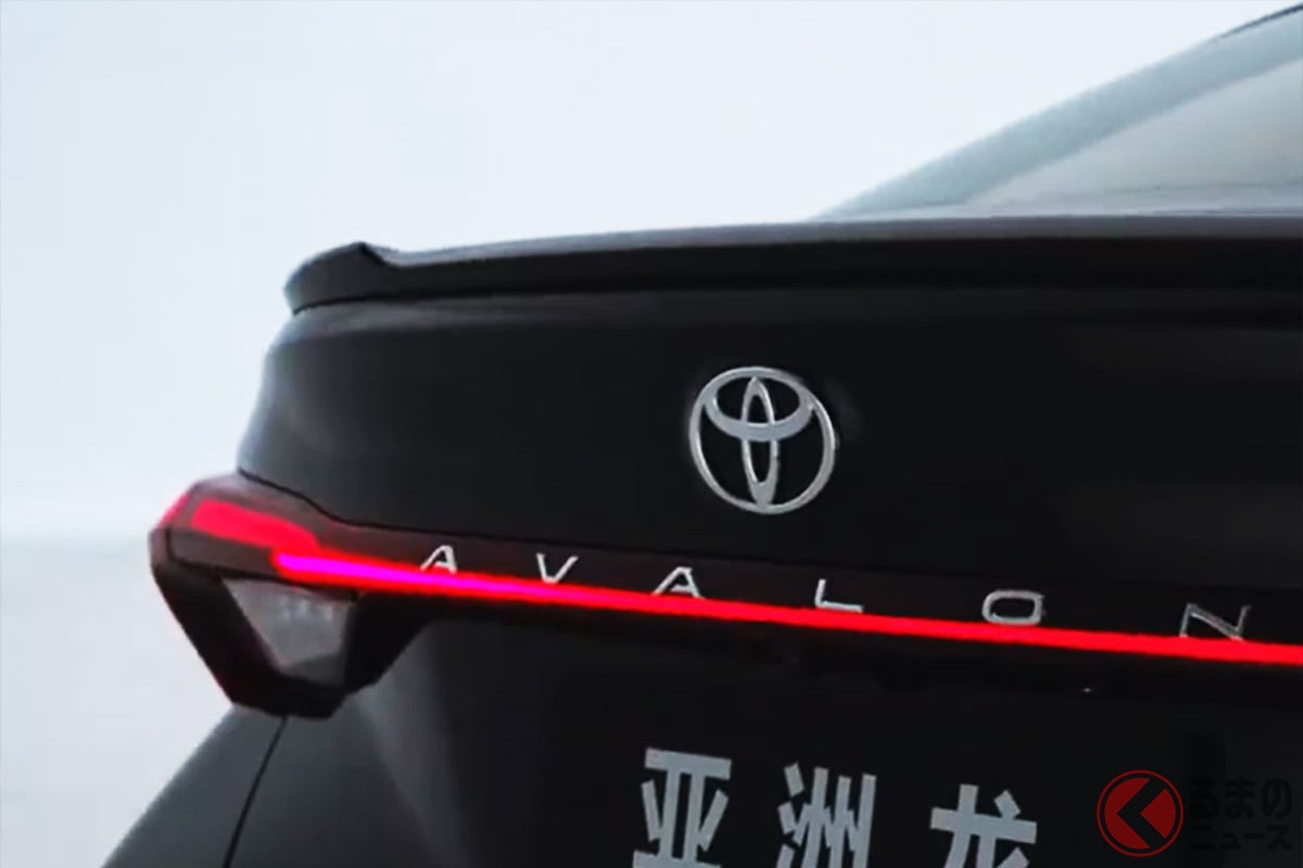 リアもカッコいい! 高級感ある雰囲気!