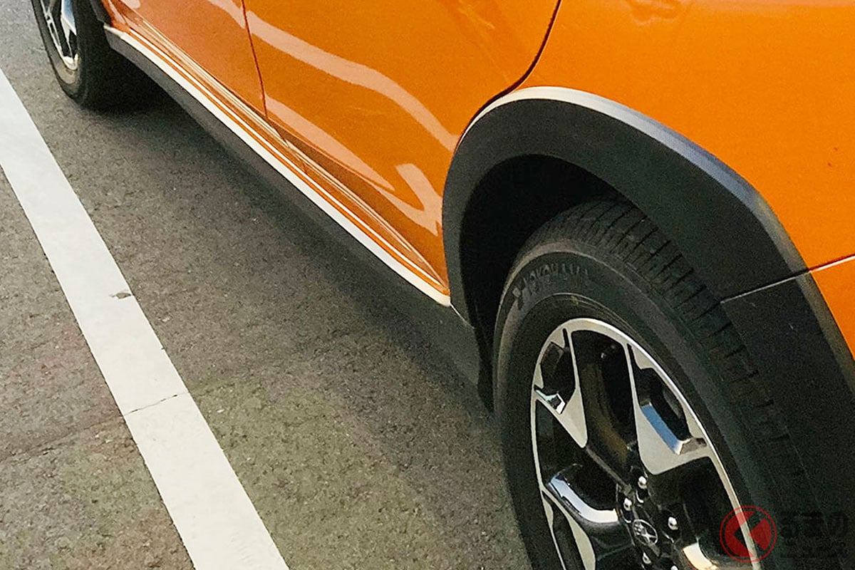 苦手な人が多いクルマの左寄せ