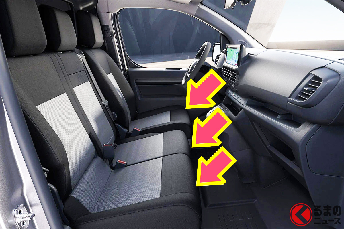 最大で9人乗りのシートレイアウトも選択できる「プロエース ヴァーソ」とは?