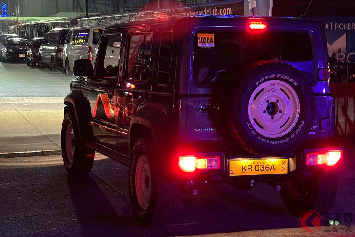 注目度高い! ジムニー5ドアは乗るとどんな印象?(画像提供:「アピオ」の河野仁社長)