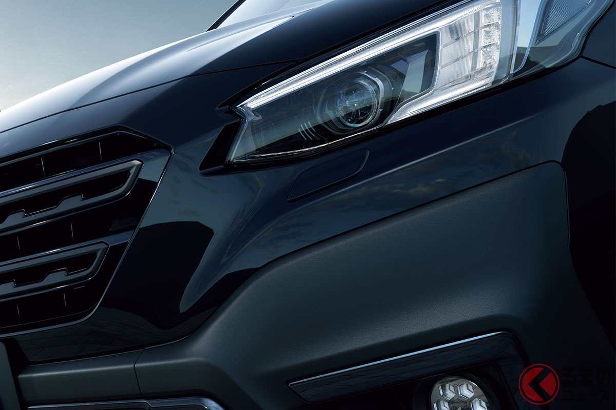 内外装をブラックで統一した「レガシィ アウトバック ブラック セレクション」