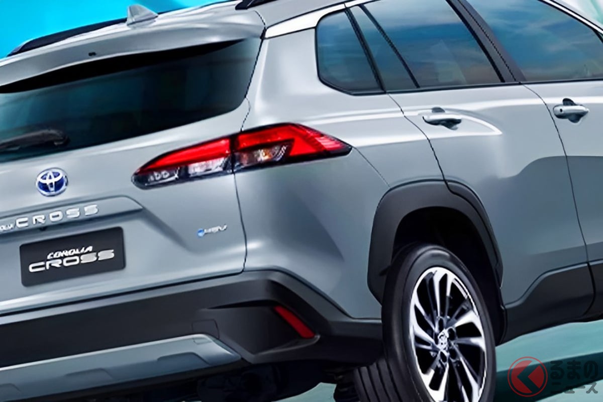 ビッグモーターセール2024に展示されていたトヨタ「カローラクロス」に反響集まる!