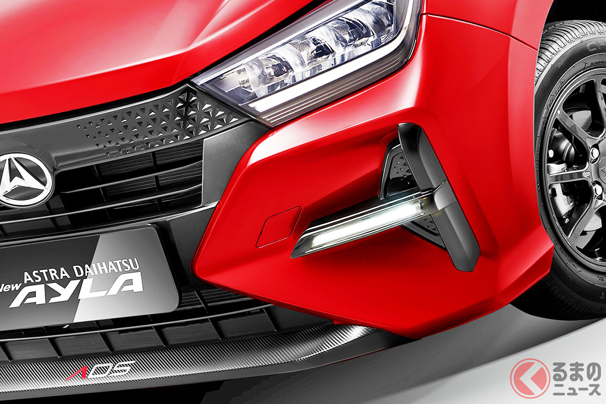 めちゃ精悍! ダイハツのインドネシア法人で生産されるコンパクトハッチバック「アイラ」とは