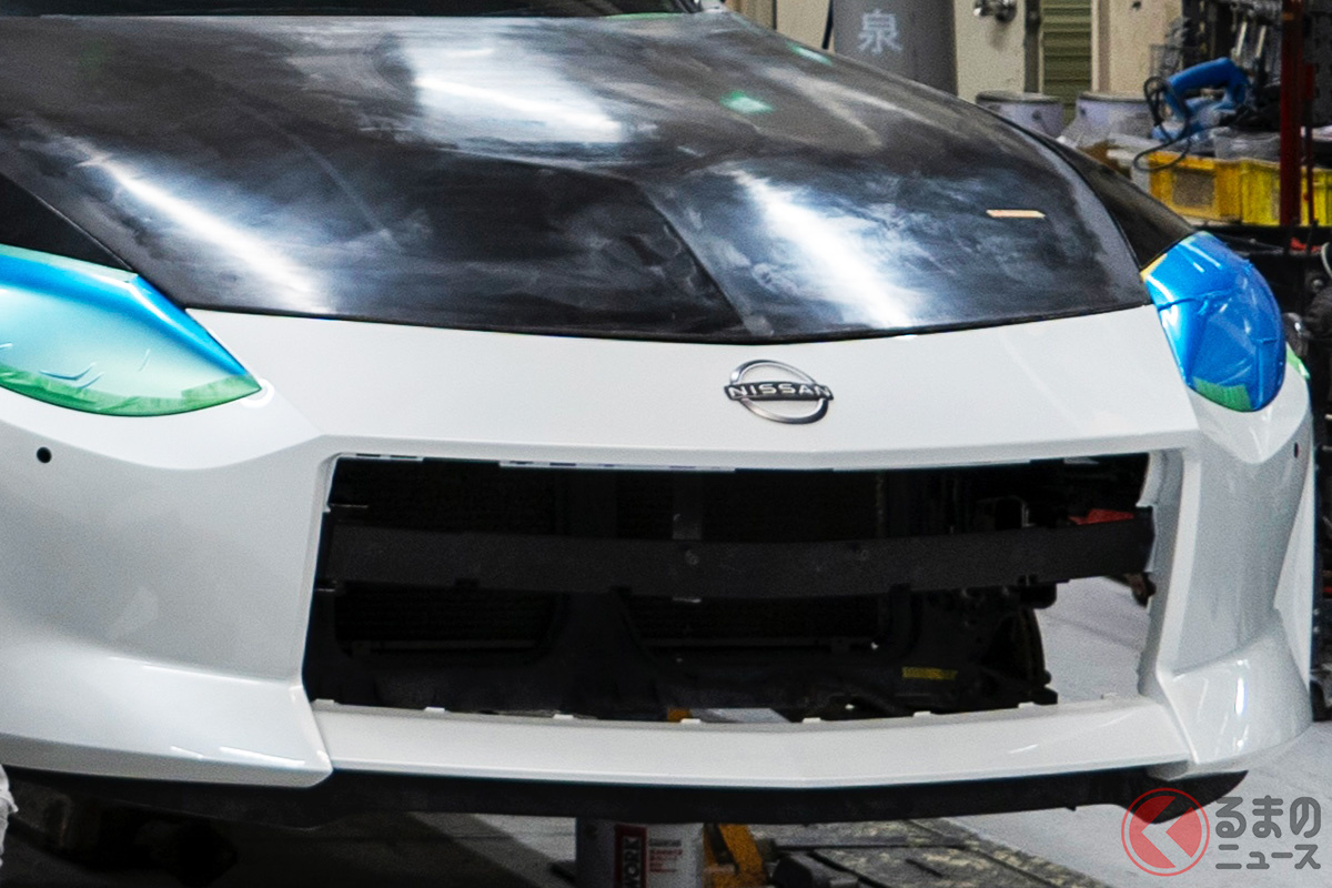 フェアレディZ ワゴンこと「Z Lealia」はどうなる?(画像提供:日産京都自動車大学校)