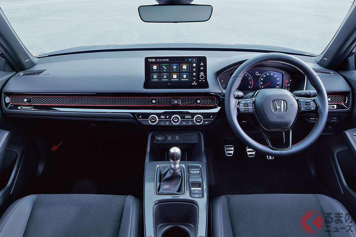 イマドキ珍しい! 新型「シビック RS」は6速MT専用モデルです