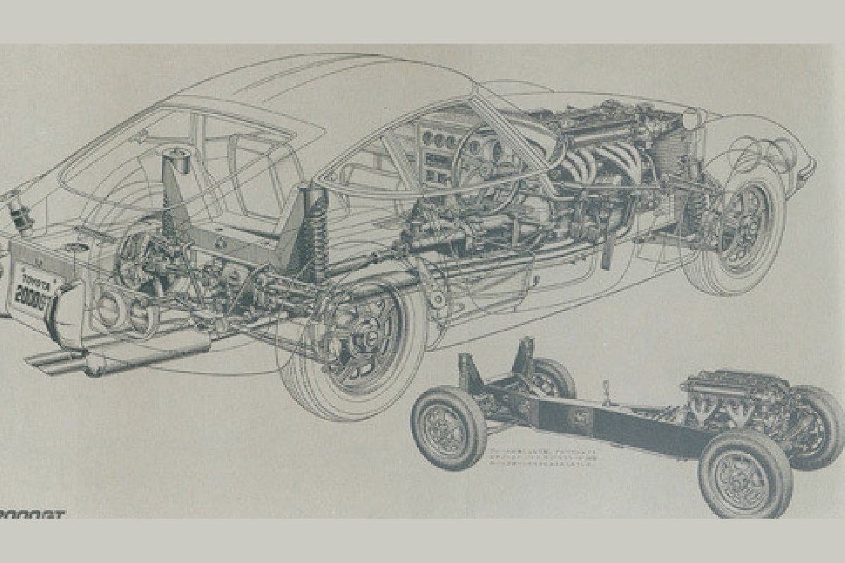 R3000GTにはトヨタ製直列6気筒エンジンの「2J」を採用（画像提供：Rocky Auto）