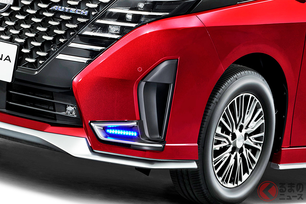 日産「セレナ」にスポーツモデルが登場!(画像は「セレナ オーテック」)