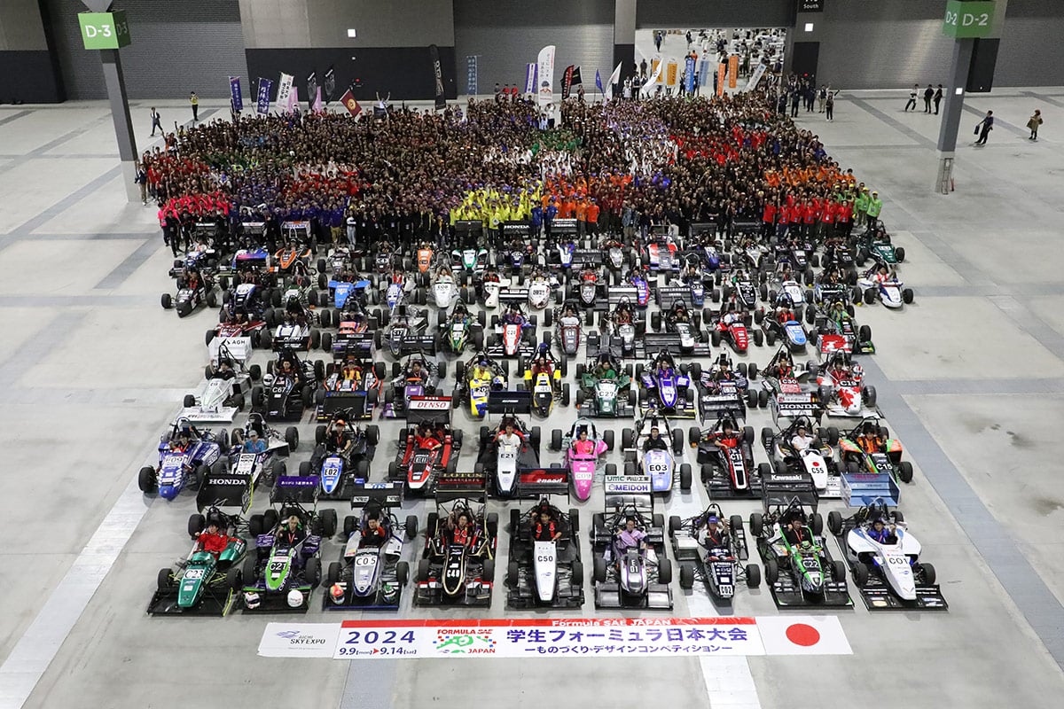 学生フォーミュラは色々な意味で熱いイベントだった（画像：公益社団法人 自動車技術会）