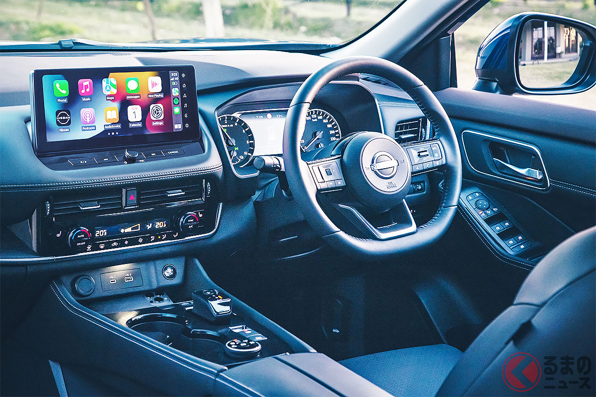 上級グレードにはナッパレザーを採用! 豪華内装の「エクストレイル」(オーストラリア仕様)