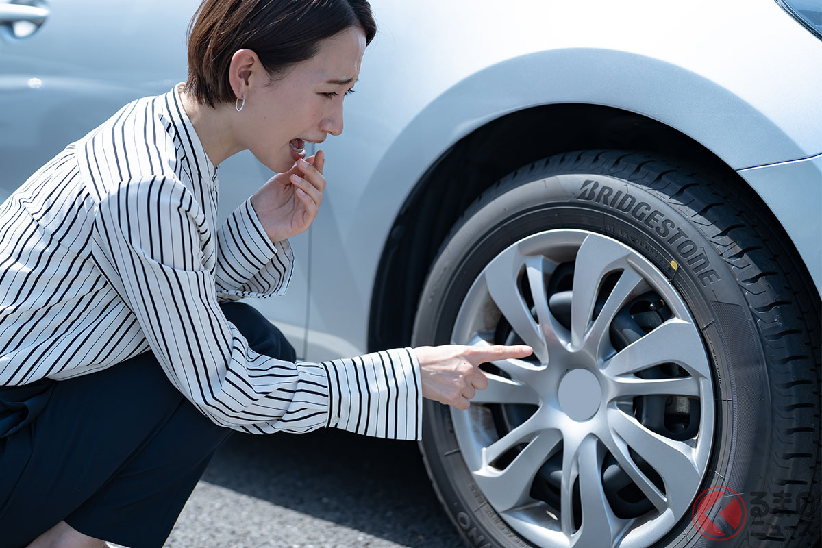 “意外なパンク”の原因は?