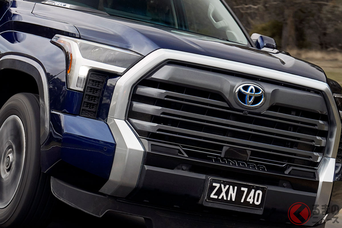 オーストラリア仕様のトヨタ新型「タンドラ」リミテッド(試作車)