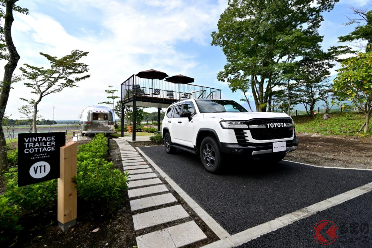 まるで高級リゾートみたい! でもサーキットの中なの?