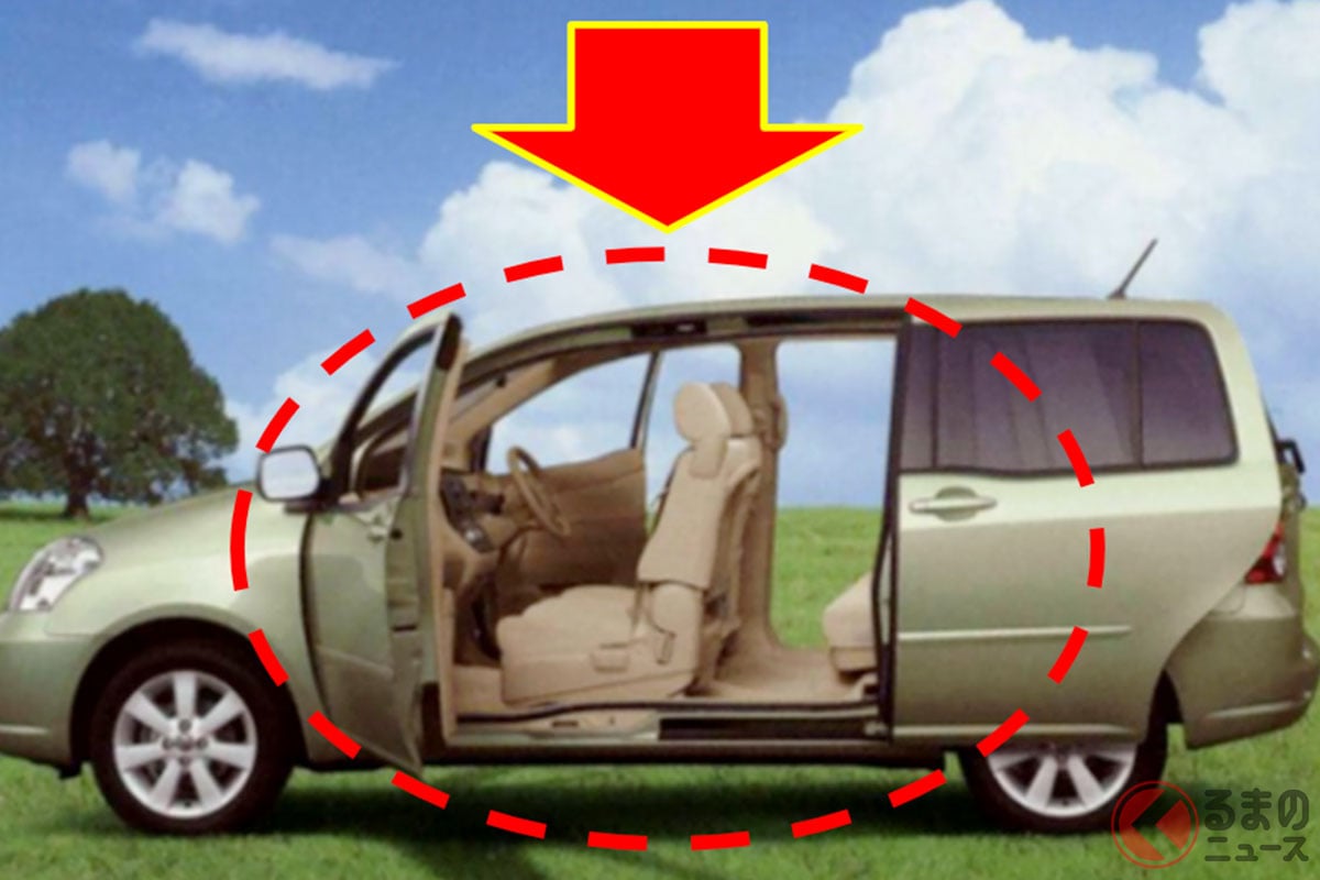 めちゃ大きなドアにびっくり! トヨタ「ラウム」とはどんなクルマ!?