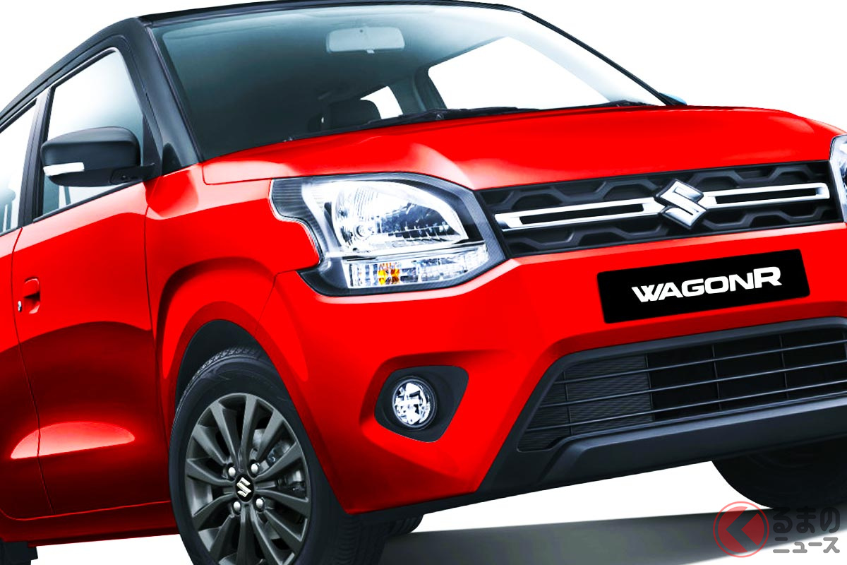 スズキの最新「大きなワゴンR」とは!(※画像はCBG車のベースとなる海外仕様)