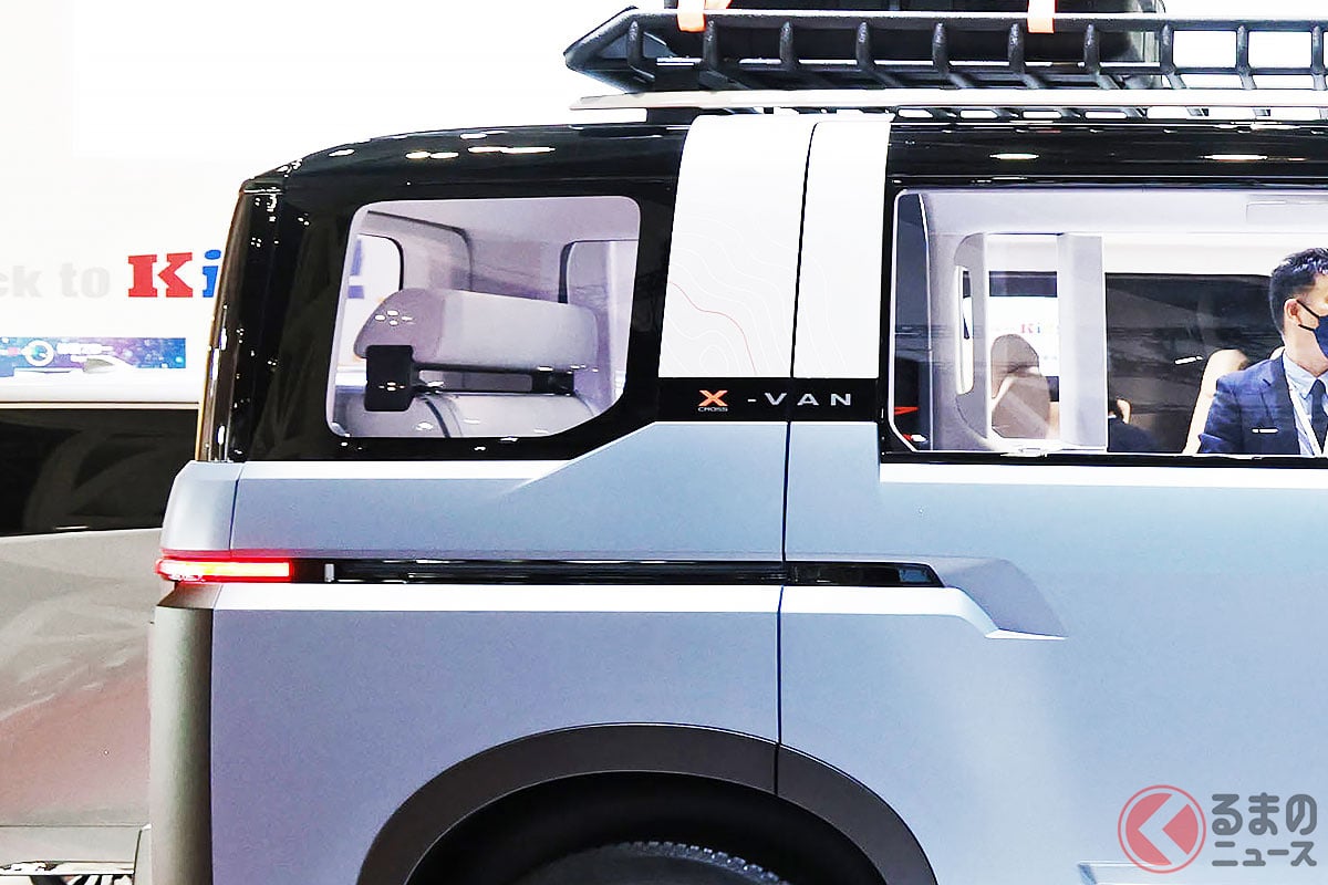 斬新ドアもカッコいい! SUVミニバン「X-VAN GEAR CONCEPT(クロスバン ギア コンセプト)」とは