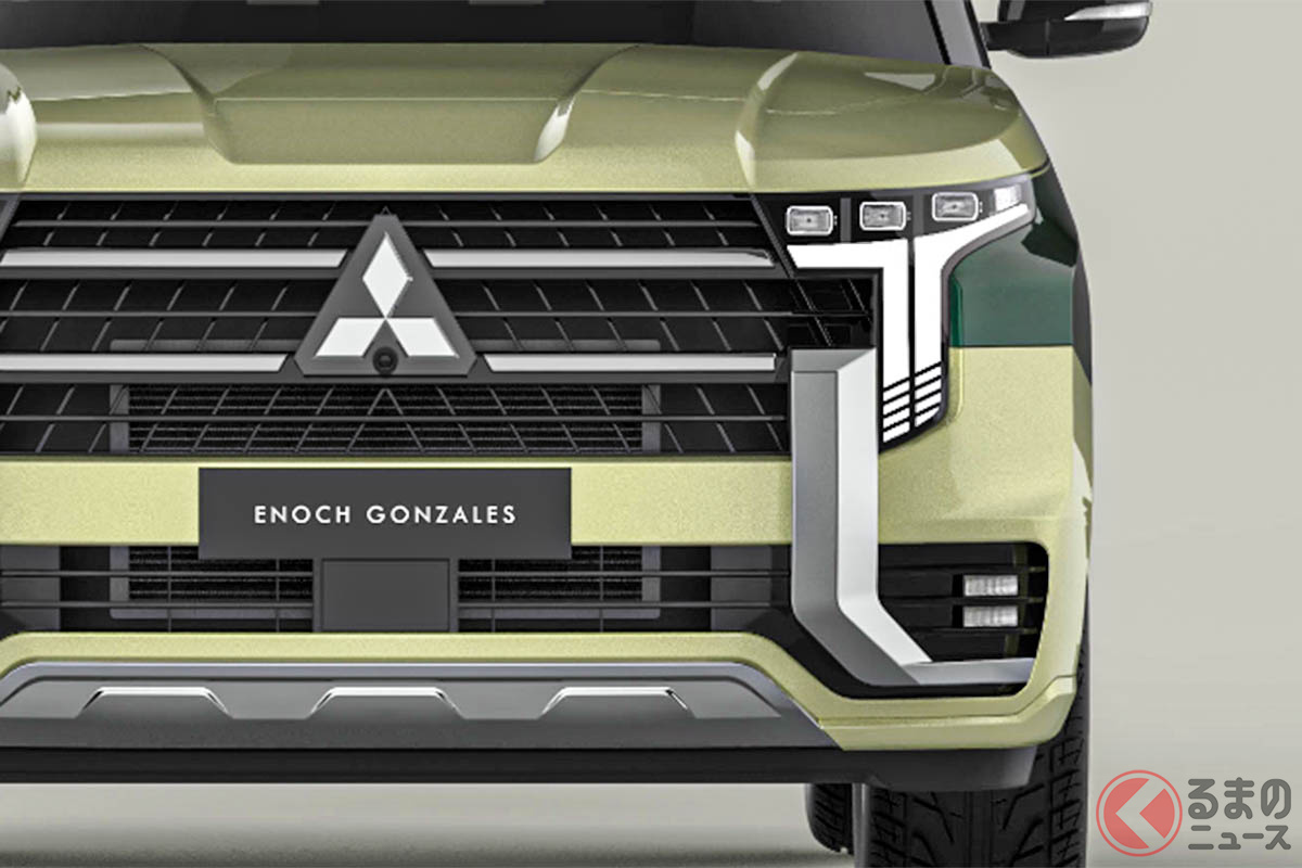 伝統のカラーもよく似合う! 三菱新型「パジェロCG」(Photo:Enoch Gonzales)