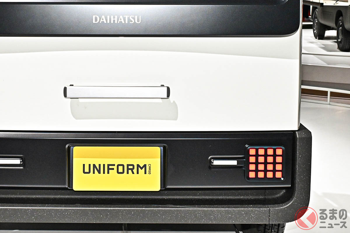 カクカクデザインの軽トラ!