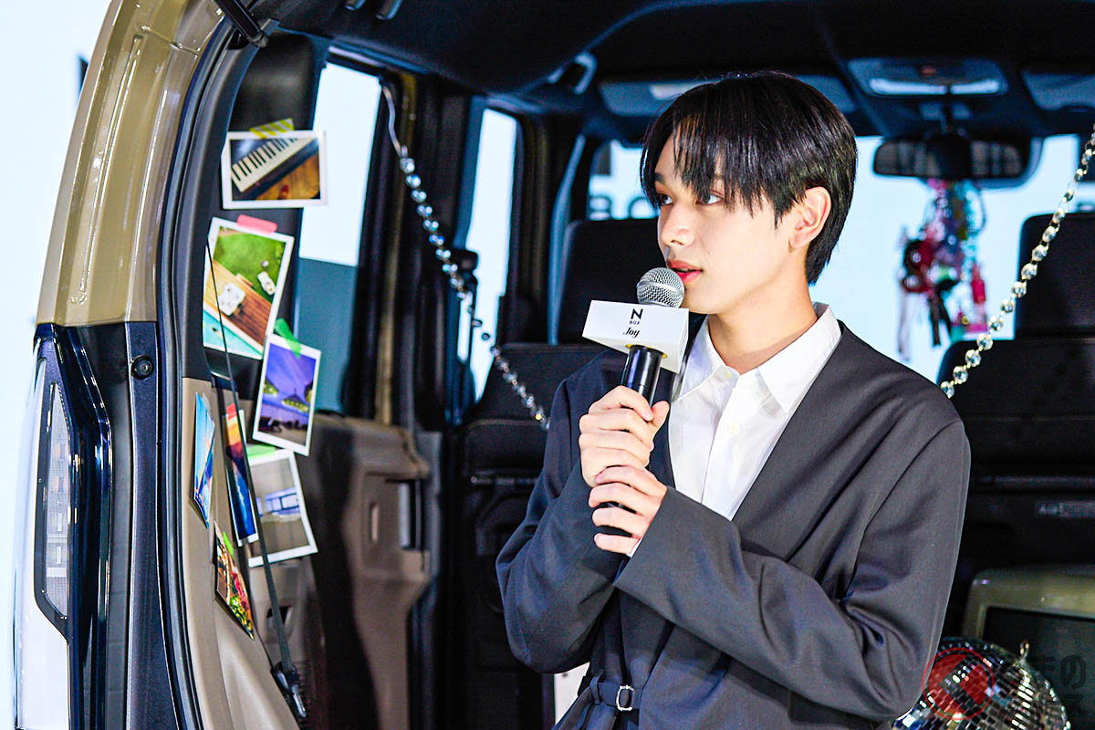 国宝級イケメンも大絶賛! 新型「N-BOX JOY」実車登場!