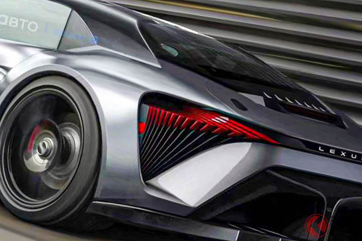 迫力ボディが超カッコイイ! レクサス新型「LFR」のCG(photo:kelsonik)