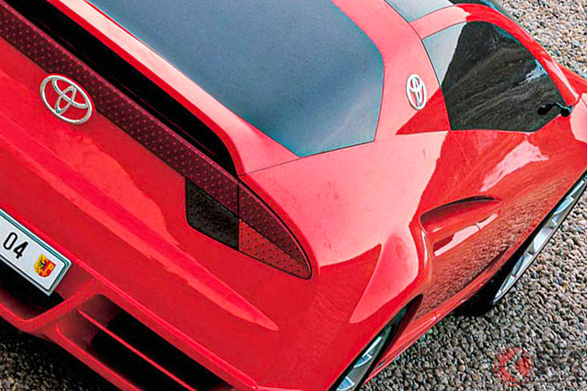 こんなカッコイイ「トヨタのスーパーカー」あり!?