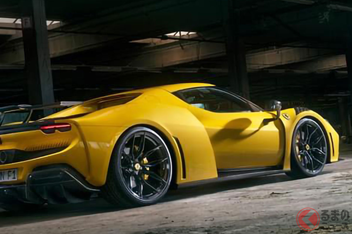 迫力エアロの「MRスポーツカー」発表!