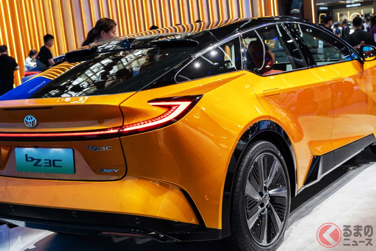 トヨタ新型「bZ3C」、中国政府機関サイトより詳細判明(撮影:加藤博人)