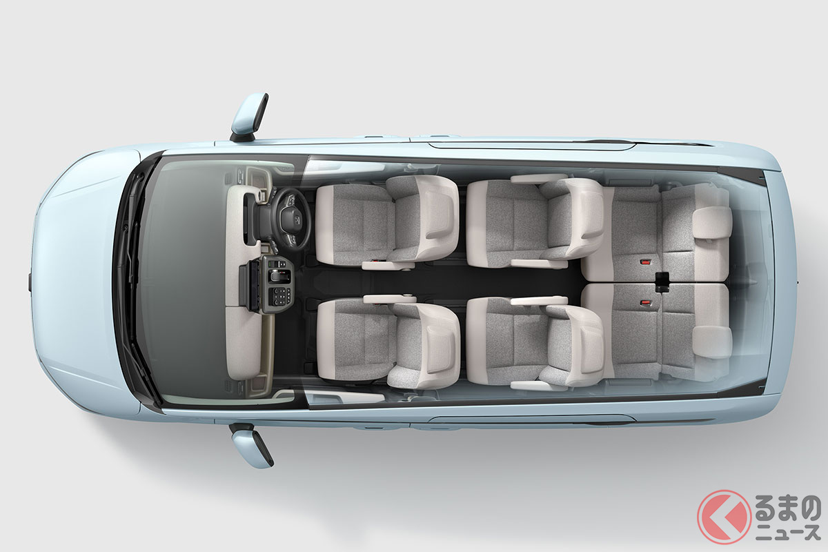 FREED e:HEV AIR EX 1~3列ウォークスルー