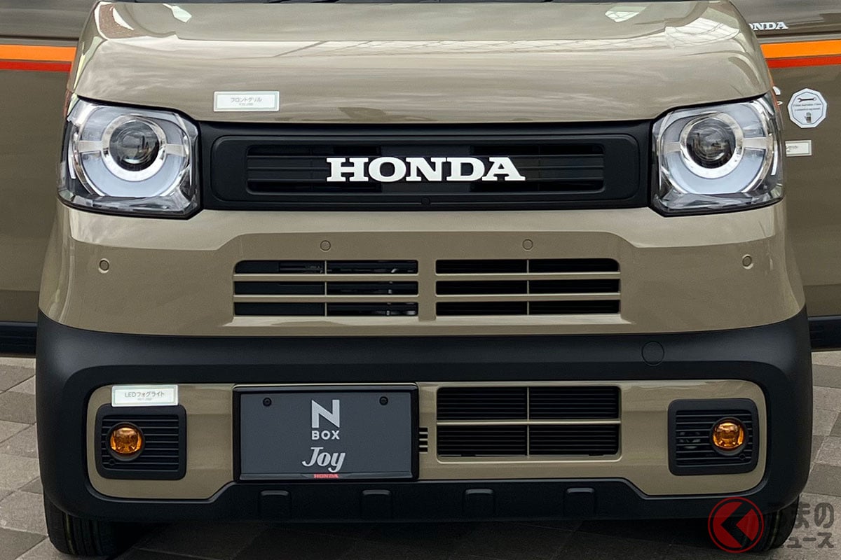 ホンダ新型「N-BOX“JOY(ジョイ)”」(ホンダアクセス仕様)アウトドアデイジャパン神戸 2024展示車