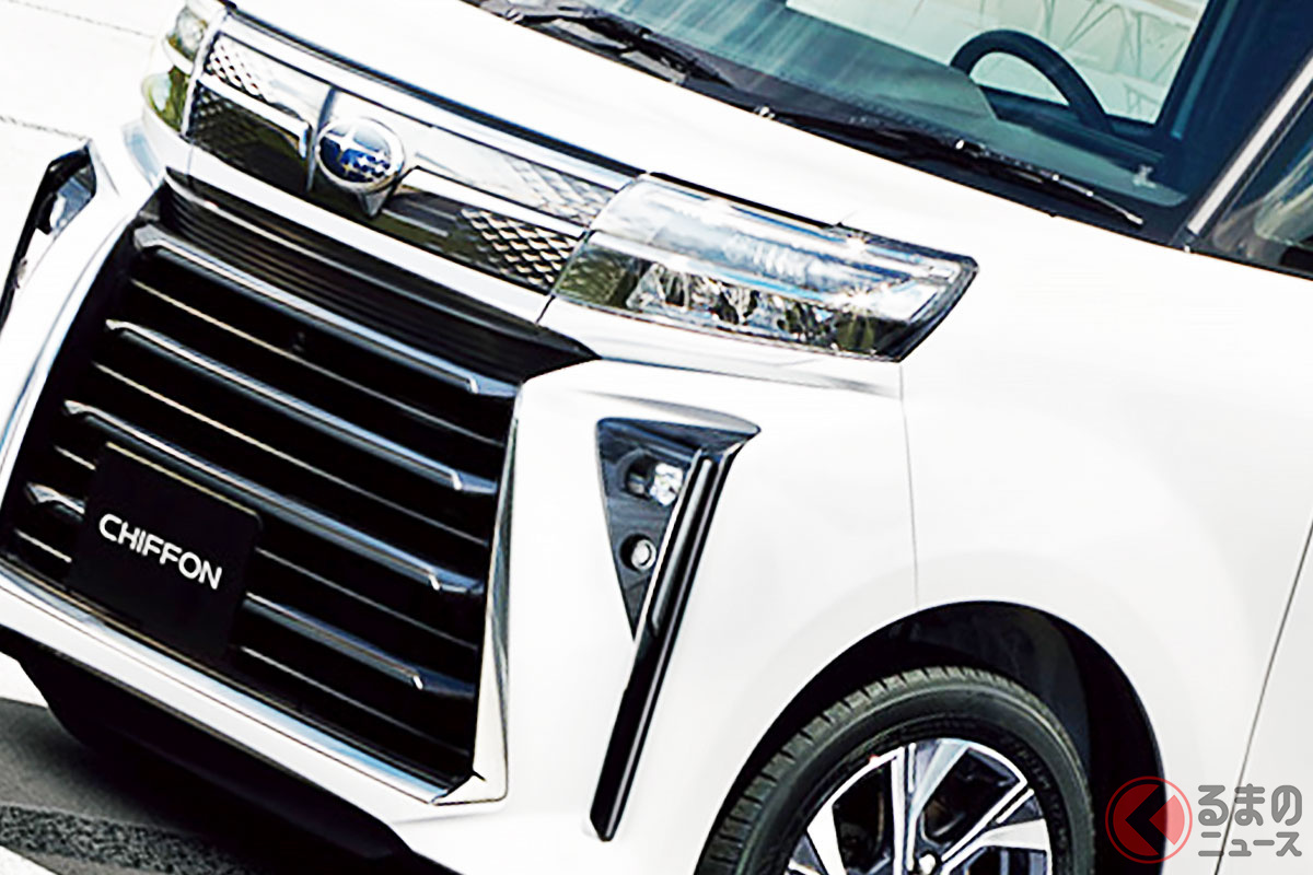 スバル「シフォン」が一部改良!