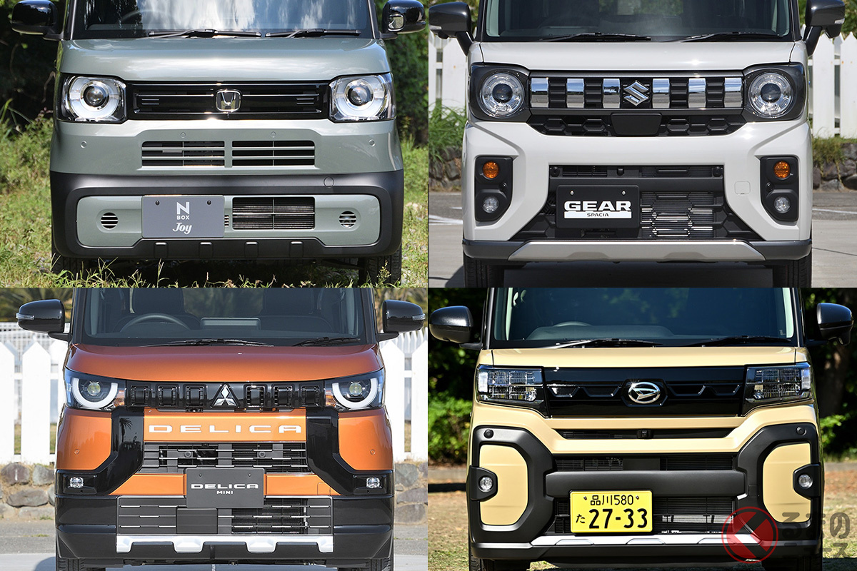 軽SUVの戦国時代!? 各社が揃えるラインナップが個性的!