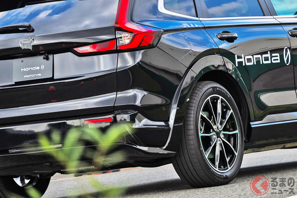 ホンダの次世代EV「Honda 0(ゼロ)シリーズ」開発車両(CR-Vベース)
