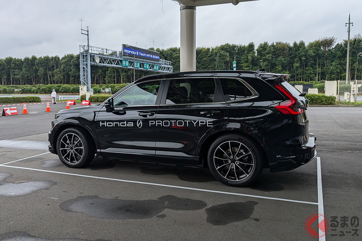 ホンダの次世代EV「Honda 0(ゼロ)シリーズ」開発車両(CR-Vベース)