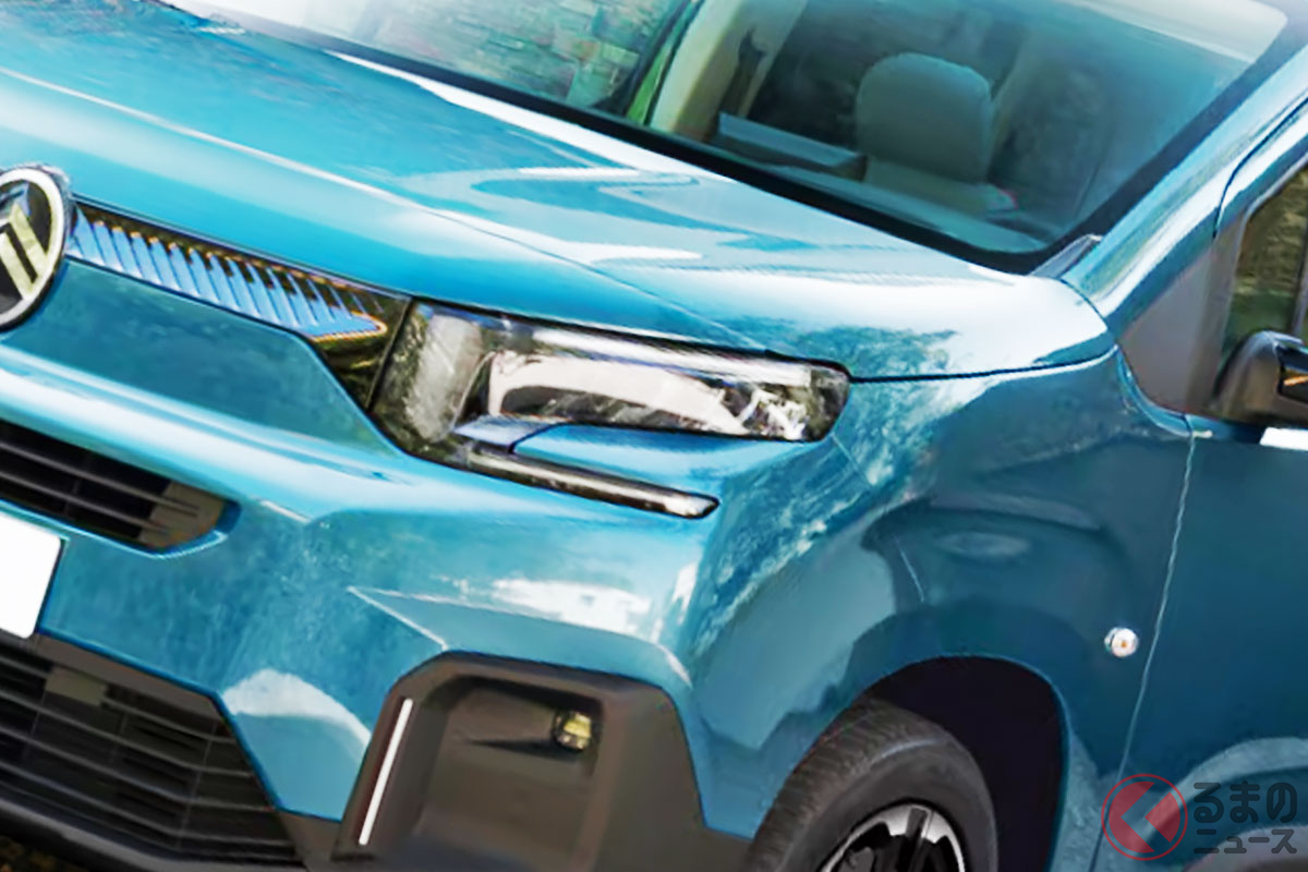 精悍マスクが超カッコイイ! シトロエン 新型「ベルランゴ」