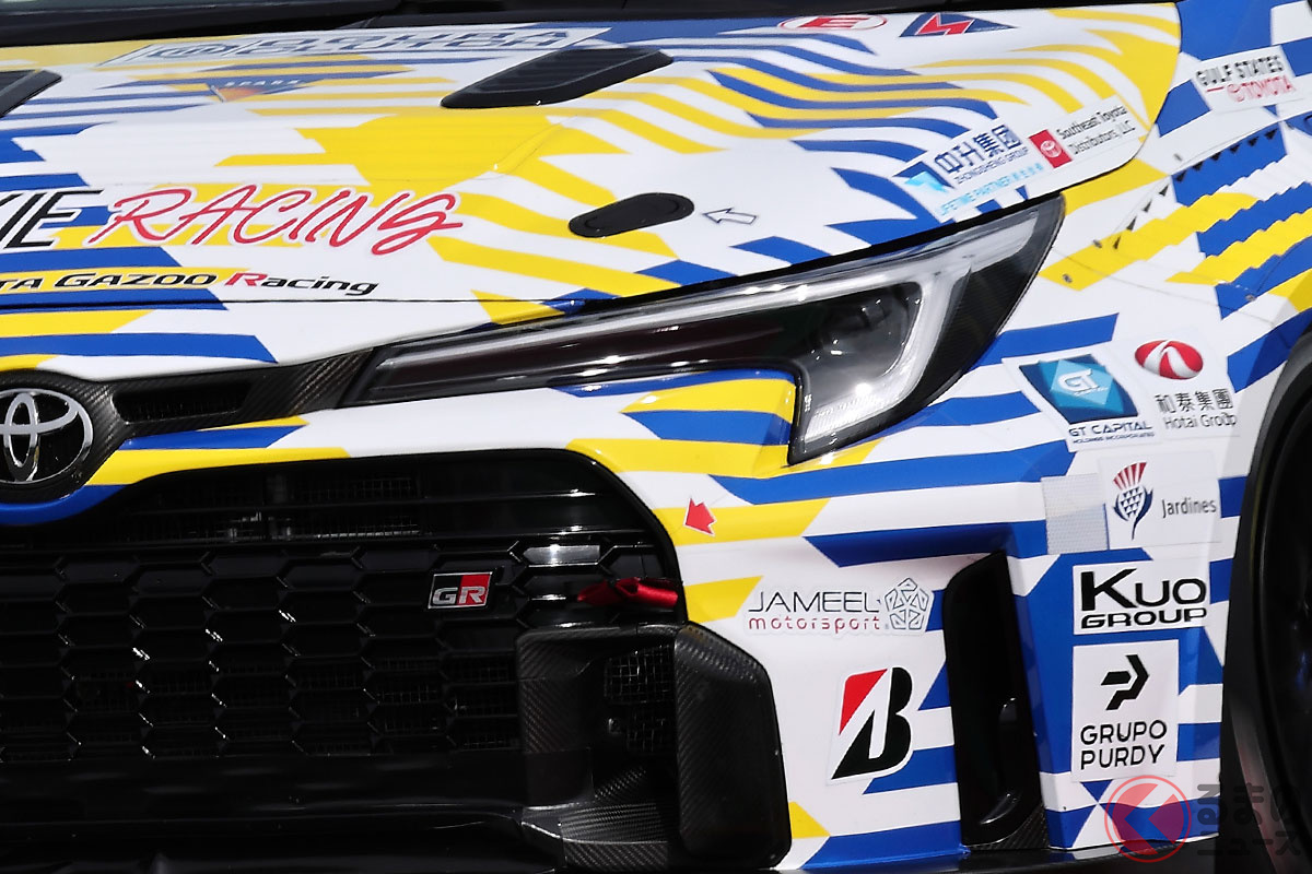 液体水素エンジンGRカローラ(展示予定車両)