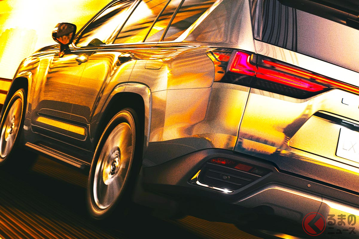レクサスが新型「LX」を初公開!