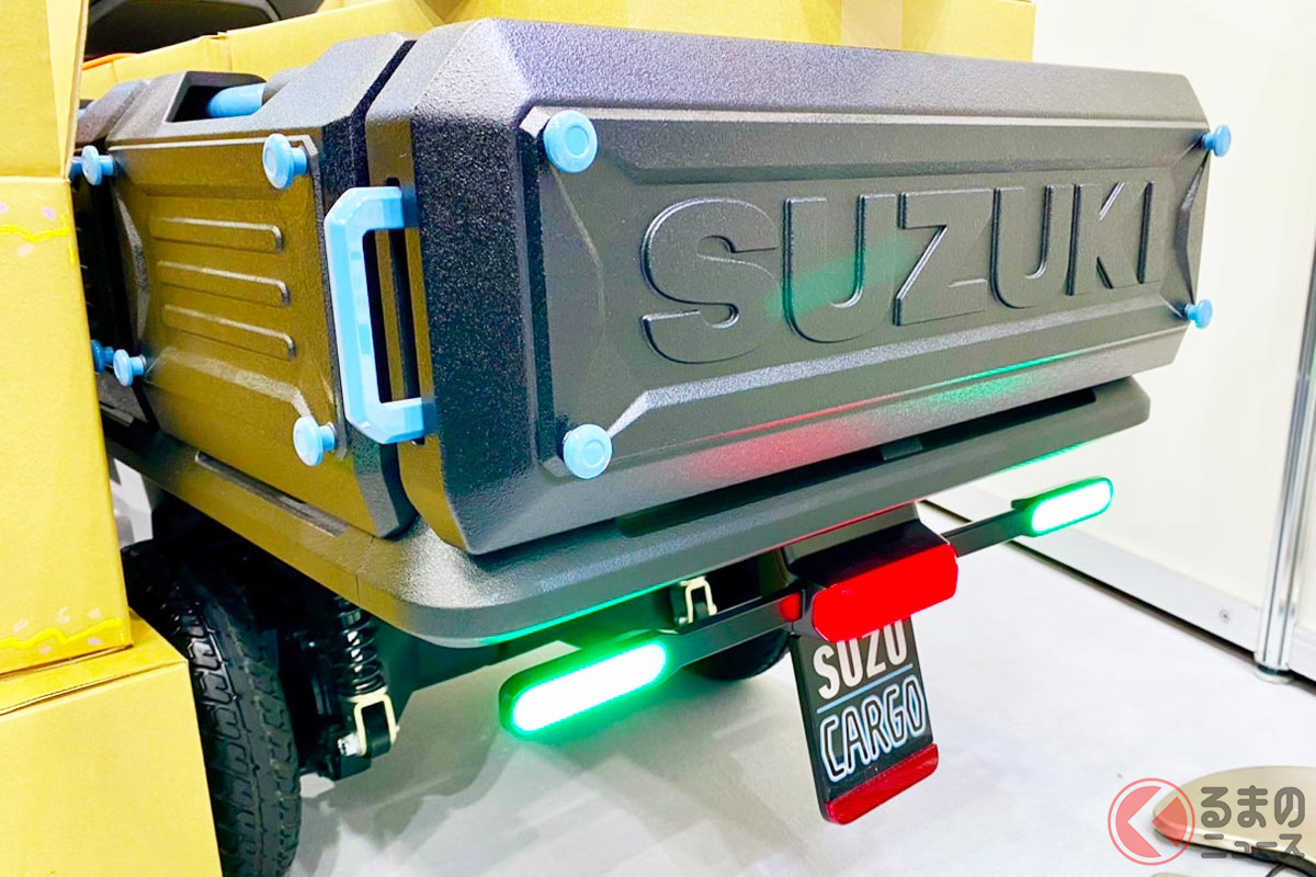 スズキの斬新「1人乗り軽トラ」がスゴイ!