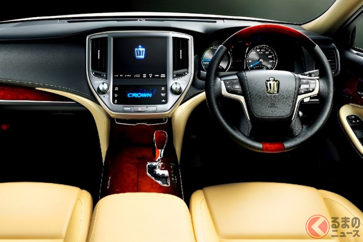 V8も搭載! 最上級のクラウン!