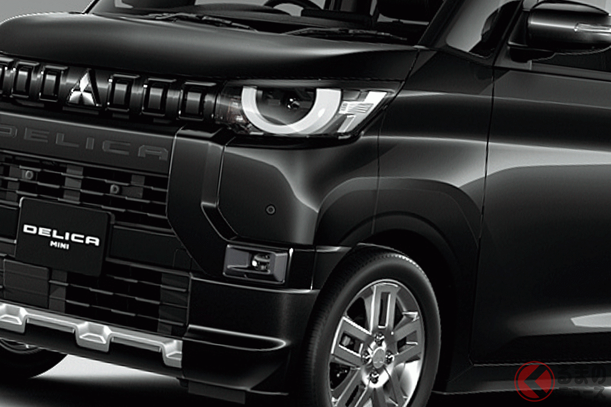 三菱「デリカミニ」(BLACKパッケージ装着)