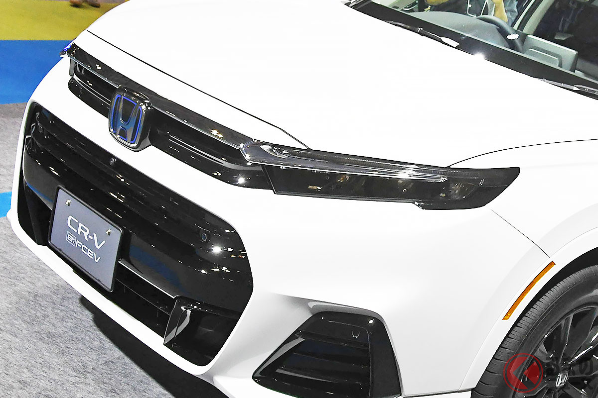「JAPAN MOBILITY SHOW BIZWEEK(ジャパンモビリティショー ビズウィーク) 2024」に出展された新型「CR-V e:FCEV」