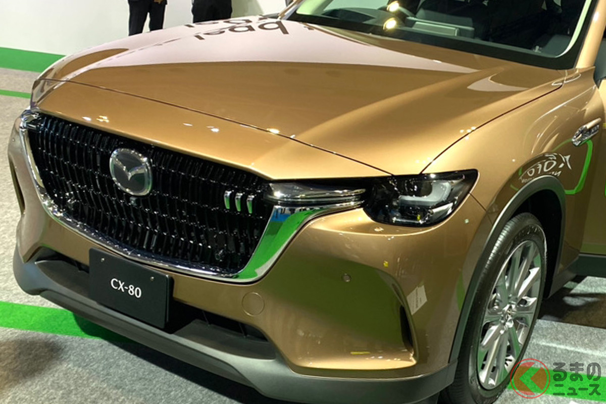 マツダの新たなフラッグシップモデル「CX-80」発表!
