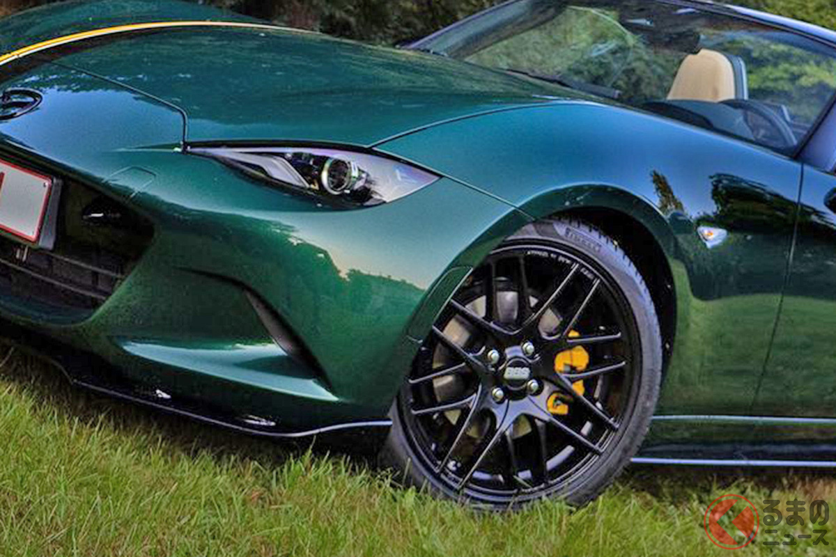 マツダ「MX-5 GESHI(ゲシ)」(マツダ・サンミッシェル公式インスタグラムより)