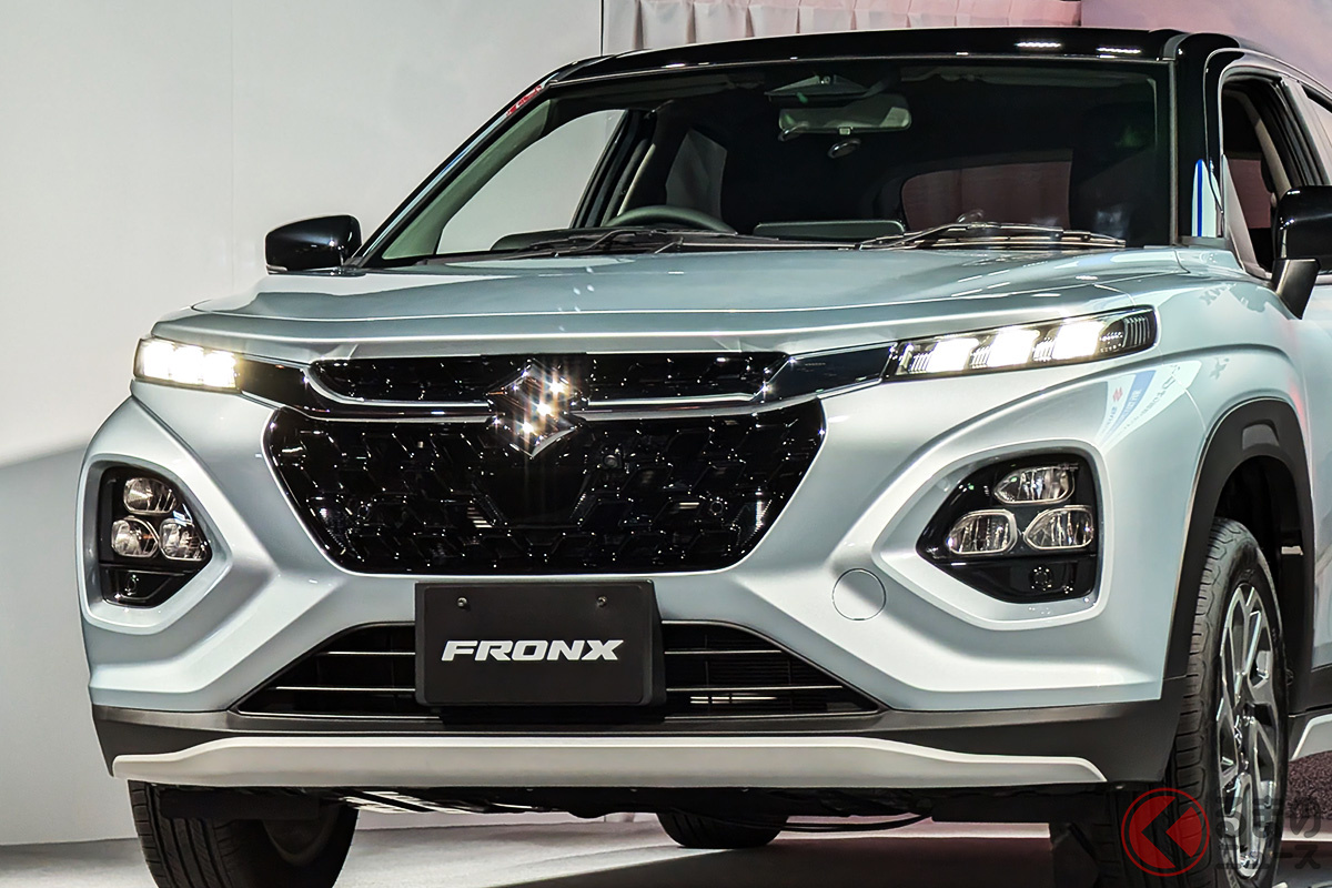 スズキの「小さなクーペSUV」こと新型「フロンクス」発表