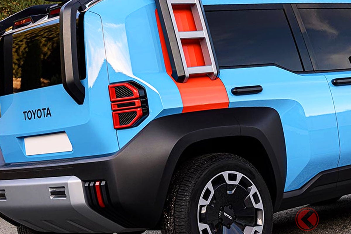 噂が絶えない新型「“ミニ”ランクル」に反響集まる!(画像:トヨタ「コンパクトクルーザーEV」)