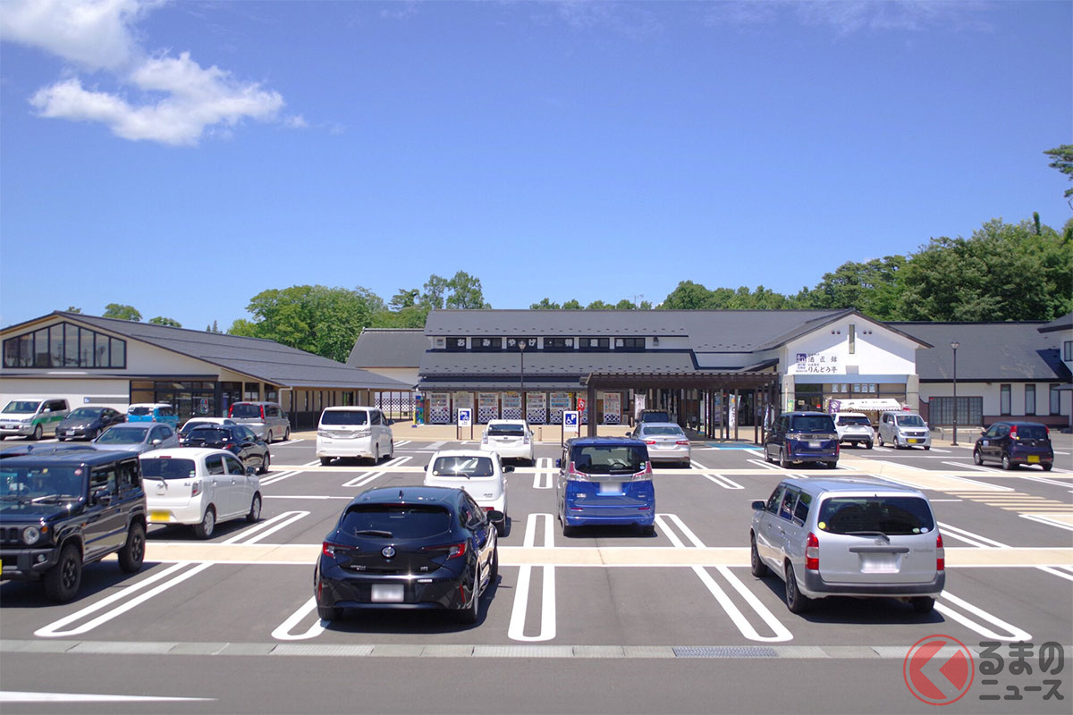 「道の駅」の駐車場は「車中泊」できるのでしょうか［画像はイメージです］