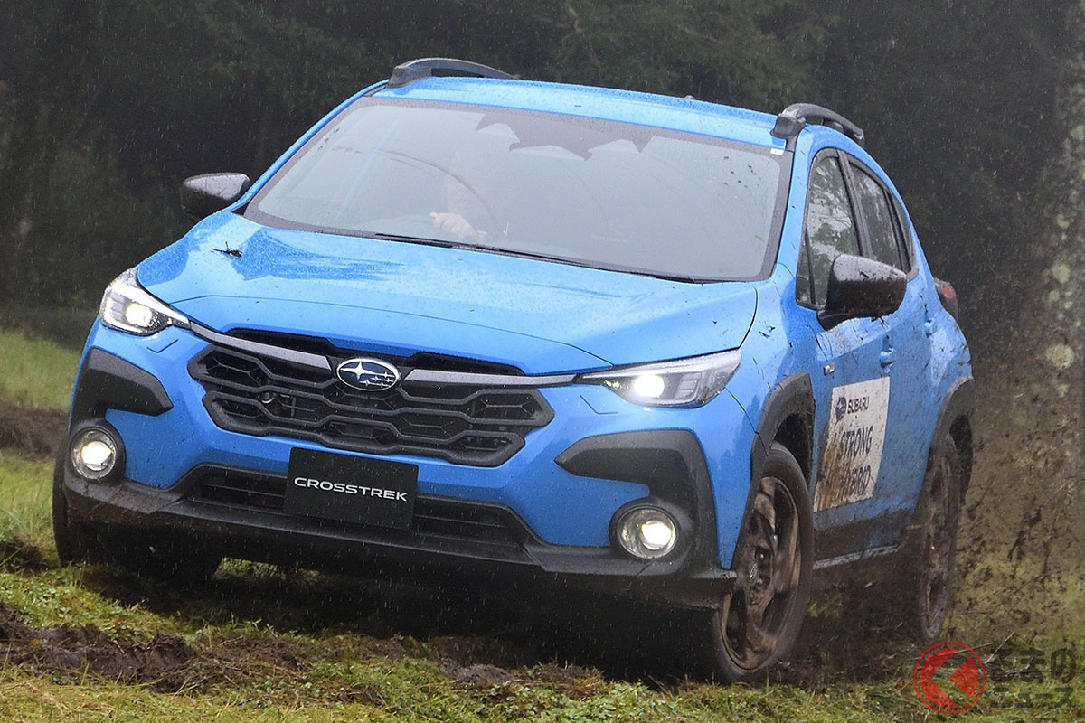 悪条件の路面でも難なくこなす!