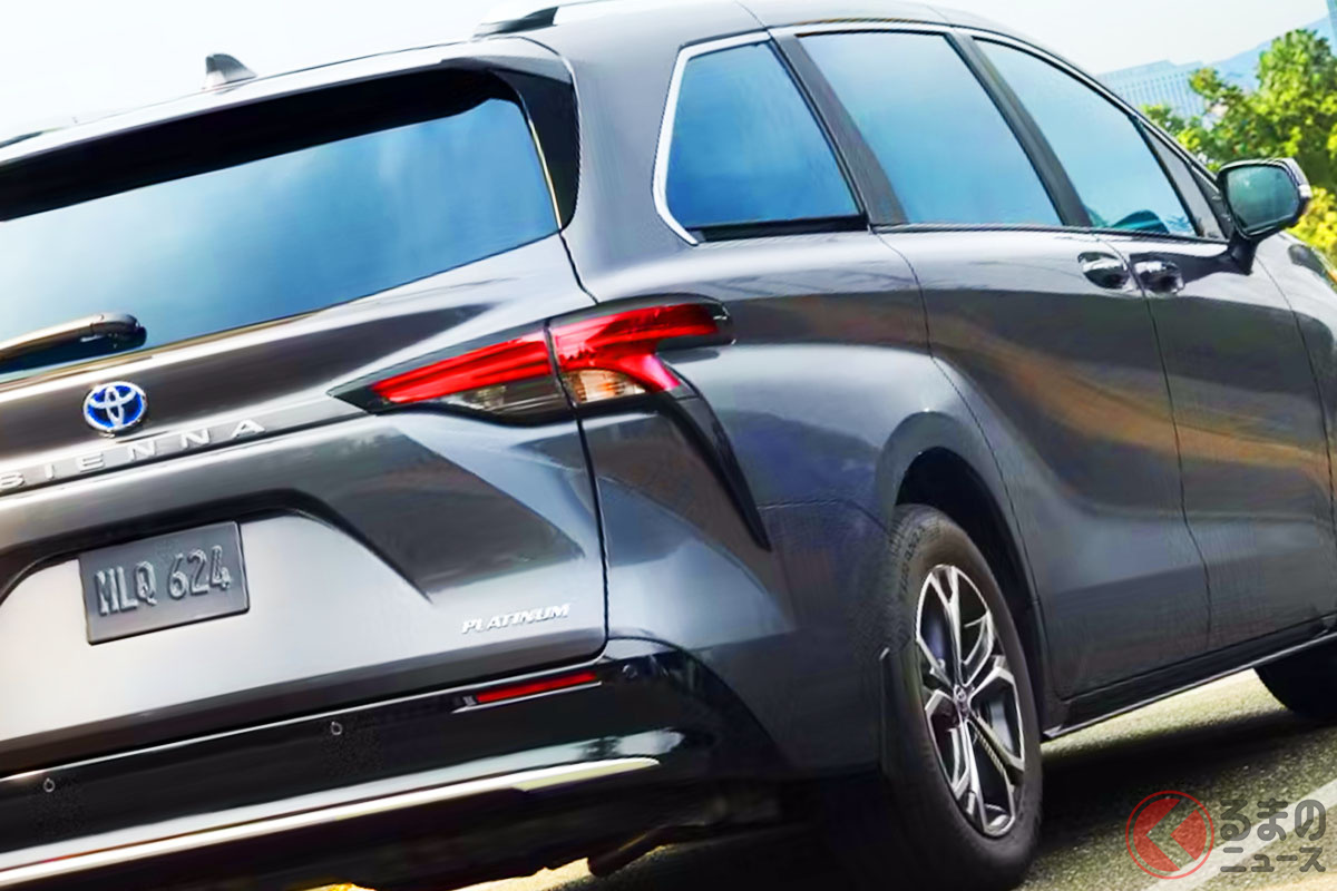 トヨタ「シエナ」は先祖モデル「プレビア」からどのように進化してきたのか?(画像:トヨタ「シエナ/4代目」)