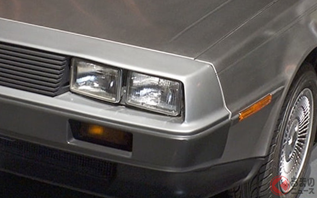 「第21回はたらくくるま」展示予定のデロリアン