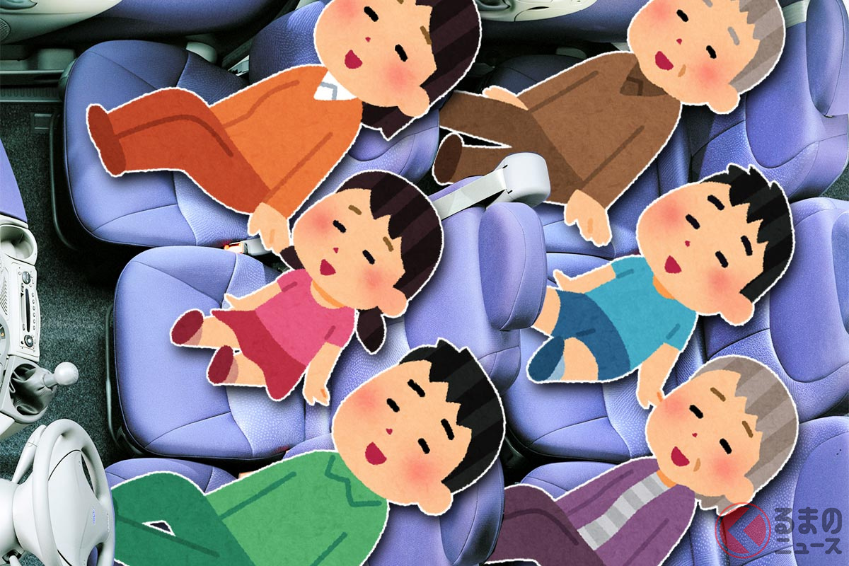 斬新すぎる「前3人乗りシート」採用ミニバン!