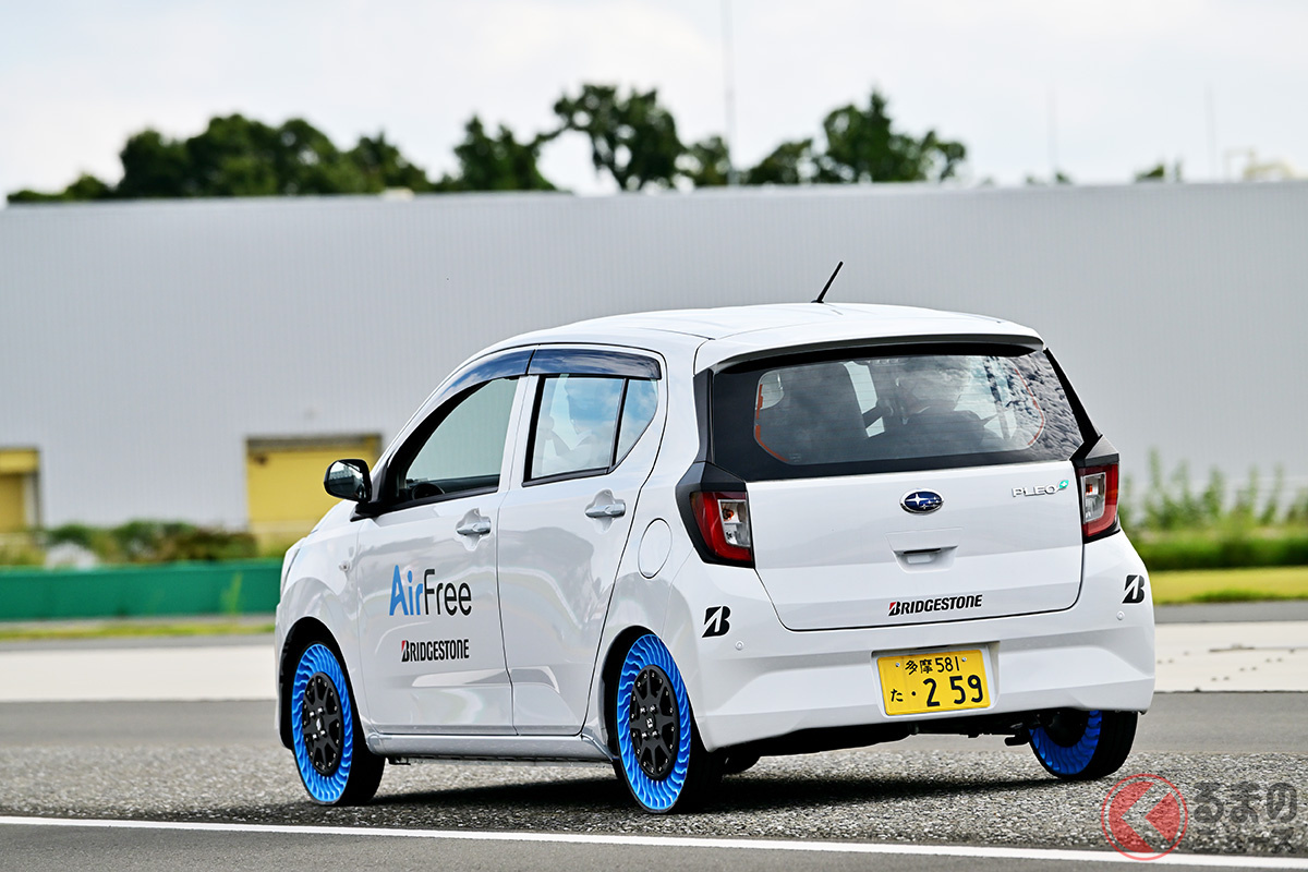 今回は軽自動車に装着して試乗