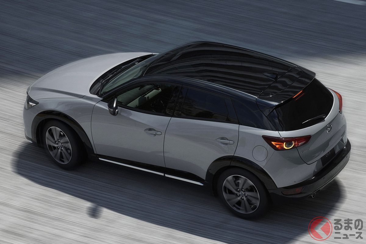 最新のマツダ「CX-3」(特別仕様車 Vivid Monotone)